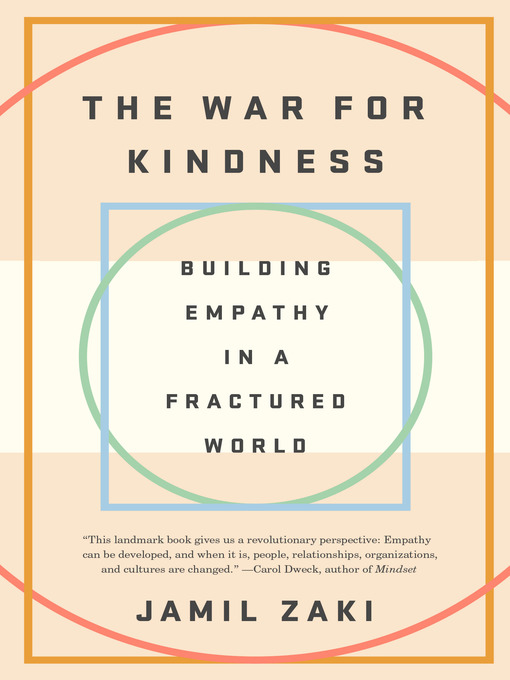 Title details for The War for Kindness by Jamil Zaki - Wait list